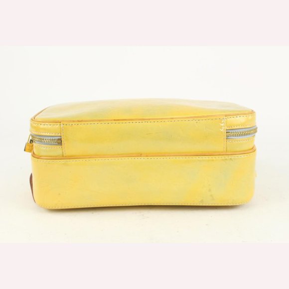 Louis Vuitton Yellow Monogram Vernis Murray Mini Backpack 7lv1018 - Picture 11 of 11